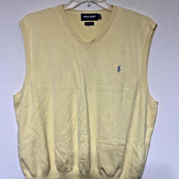 Ralph Lauren Other - Polo Golf Ralph Lauren Men's Top Yellow Size XL Sleeveless